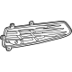 GM 86793830 Upper Grille, Driver Side, Carbon