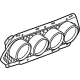 GM 86812390 Center Grille, Black