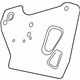 GM 22873625 Water Deflector, Inner Driver Side