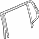 GM 84103196 Run Weatherstrip, Rear Driver Side