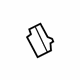 GM 20766782 Lumbar Adjuster, Titanium, Driver Side