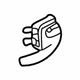 GM 10376824 Handle, Inside, Driver Side