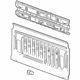 GM 23171212 Back Panel, Rear