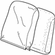 GM 88977370 Seat Back Assembly