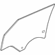 GM 23121253 Door Glass, Rear Driver Side