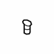 GM 23113889 Lock Knob Bezel