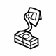 GM 13422268 Release Switch, Rear