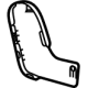GM 84836363 Inner Finish Panel, Black, Rear