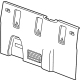 GM 84694418 Rear Trim Panel, Black