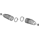 GM 42745900 Tie Rod Boot