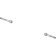 GM 42769695 Inner Tie Rod
