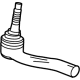 GM 42769694 Outer Tie Rod, Passenger Side
