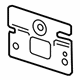 GM 12843803 Rear Body Panel Anchor Plate, Driver Side