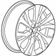 GM 84549107 Wheel, Alloy, Rear