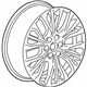 GM 42438054 Wheel, Alloy