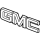 GM 84360934 Emblem, Red, Front