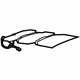 GM 23444519 Seat Cushion Heater, Rear