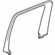 GM 22978034 Upper Trim, Rear Driver Side