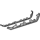 GM 84366733 Lower Molding, Silver, Rear Passenger Side