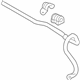 GM 84161350 Stabilizer Bar, Front