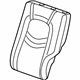 GM 25873075 Seat Back Cover, Black, Rear Driver Side