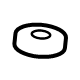 GM 96680873 Lock Knob Bezel
