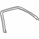 GM 25881538 Glass Weatherstrip, Rear Passenger Side