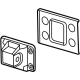 GM 85539109 Tow Hook Bracket, Front