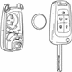 GM 13529665 Key