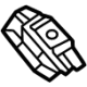 GM 13534599 Lock Switch, Driver Side