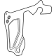 GM 84734775 Water Deflector, Front Driver Side