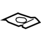 GM 84784991 Rear Floor Pan Bracket