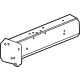 GM 84557544 Front Rail, Passenger Side