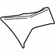 GM 42492891 Lower Cover, Rear Driver Side