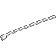 GM 85517673 Upper Molding, Black, Rear Driver Side