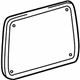GM 89039832 Seat Back Panel, Gray