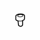 GM 84213459 Lock Knob Bezel