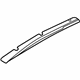 GM 22727313 Front Rail, Black, Driver Side