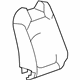 GM 23325539 Seat Back Cover, Passenger Side