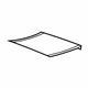 GM 84279162 Stripe Tape, White, Rear