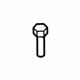 GM 11569972 Lower Quarter Trim Bolt