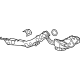 GM 42333372 Outer Support, Rear Passenger Side