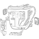 GM 86516401 Headlamp Assembly, Front Driver Side