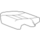 GM 87832839 Cushion Cover, Black, Rear Passenger Side