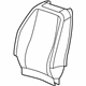 GM 22869369 Seat Back Cover, Black, Front