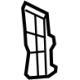 GM 95940403 Upper Rail Baffle