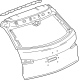 GM 84933113 Lift Gate