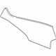GM 84546890 Side Trim Panel, Black, Front Driver Side