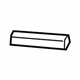 GM 10407149 Windshield Spacer