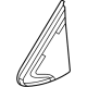 GM 42761832 Corner Molding, Front Driver Side